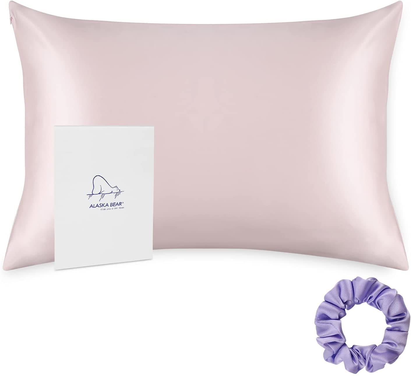 Alaska Bear Natural Silk Pillowcase 19 Momme