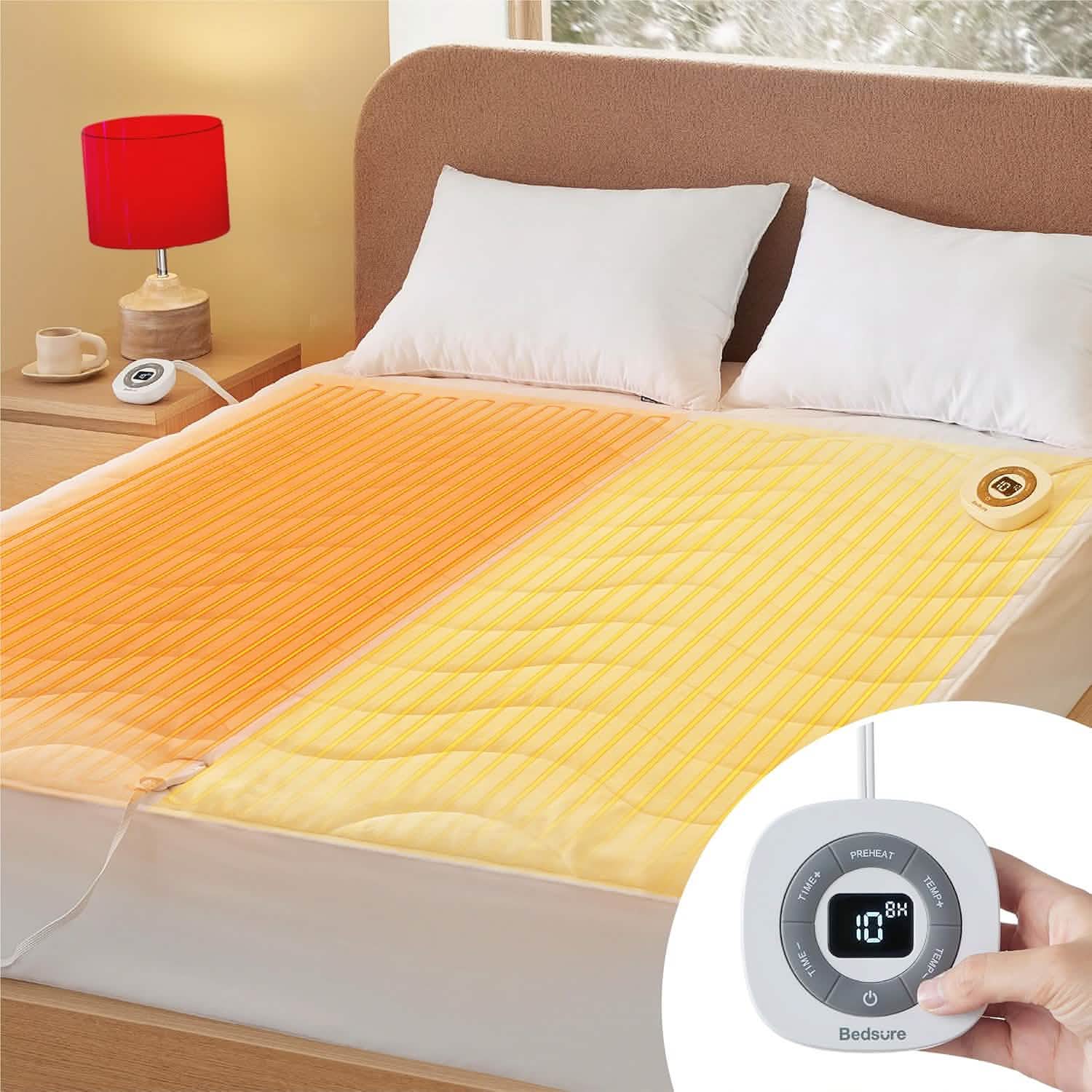 Bedsure Heated Mattress Pad Queen
