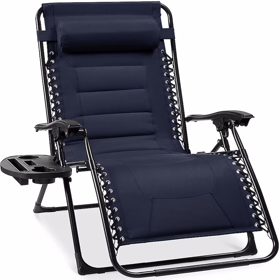 Best Choice Products Oversized Padded Zero Gravity Chair