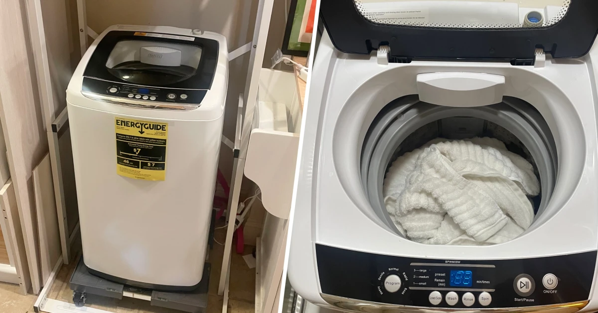 Black+Decker Small Portable Washer