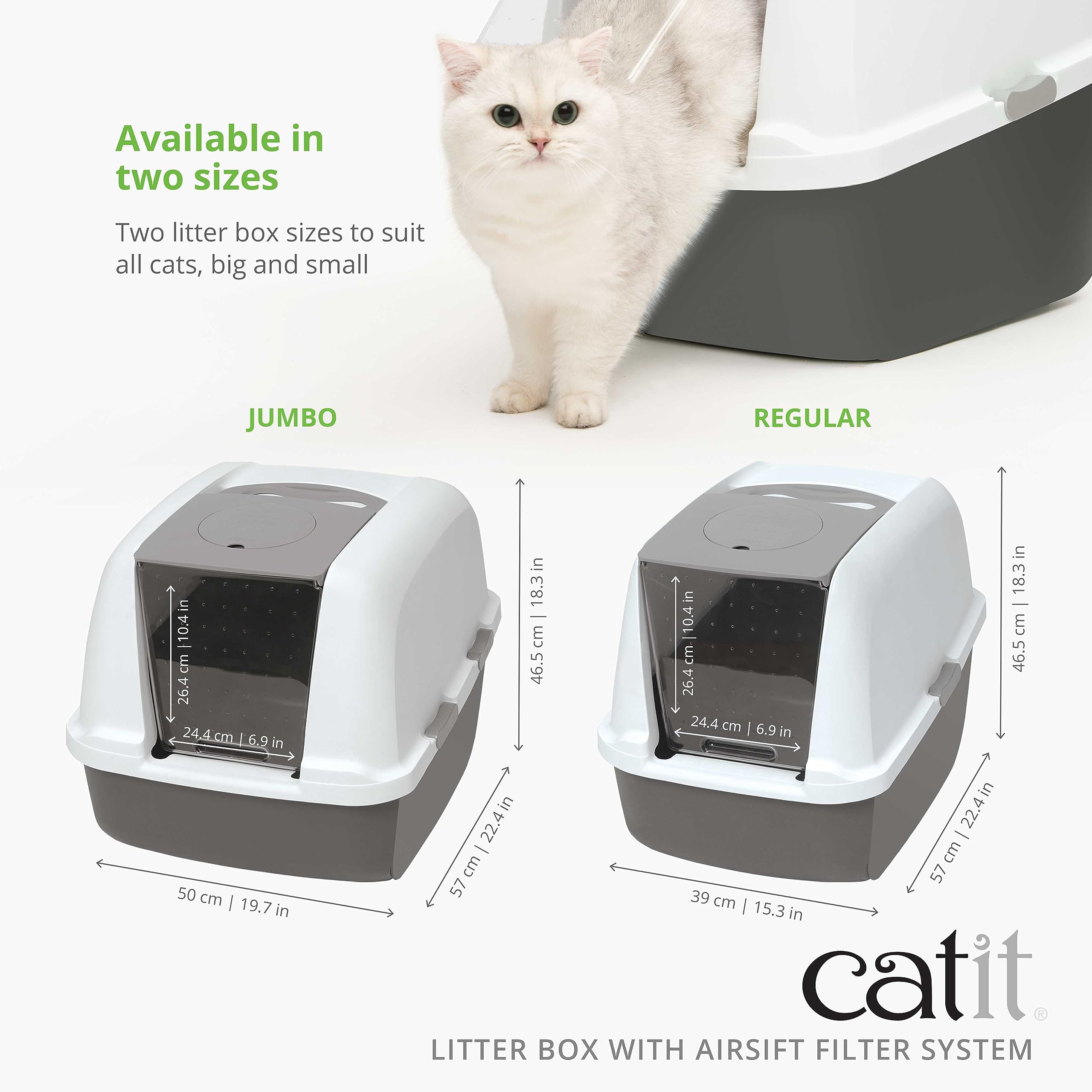 Catit Airsift Litter Pan Jumbo