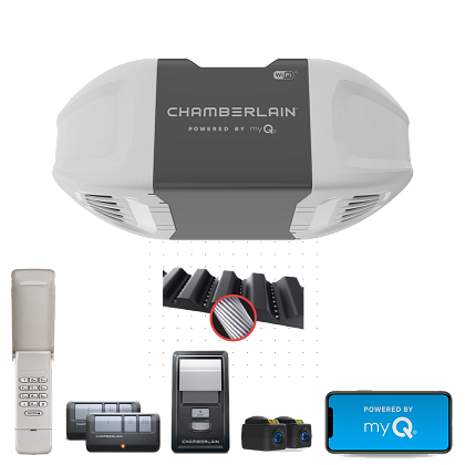 Chamberlain B4505T Smart Quiet Belt Drive