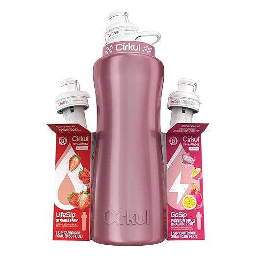 Cirkul 32oz Smart Water Bottle Starter Kit