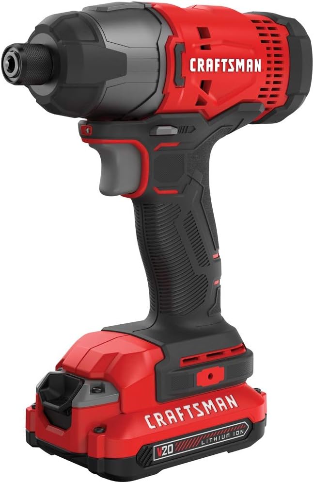 Craftsman CMCF800C2 20V Cordless Impact Driver Kit