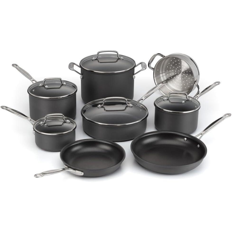 Cuisinart Chef's Classic Nonstick Hard-Anodized 11-Piece Set