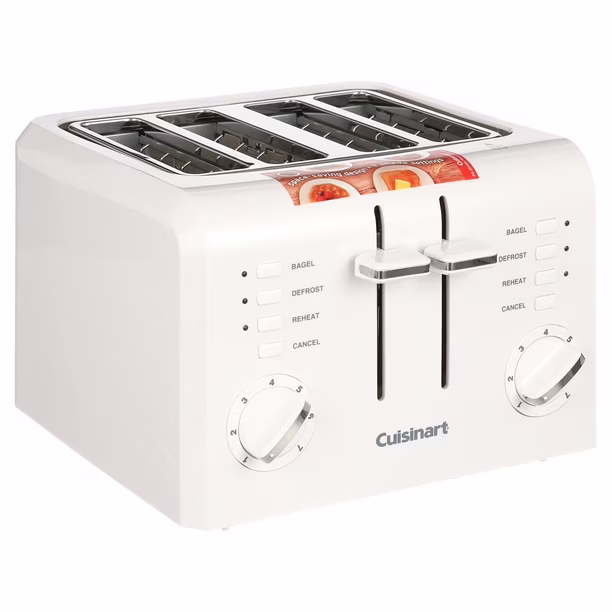 Cuisinart CPT-142 4-Slice Compact Plastic Toaster