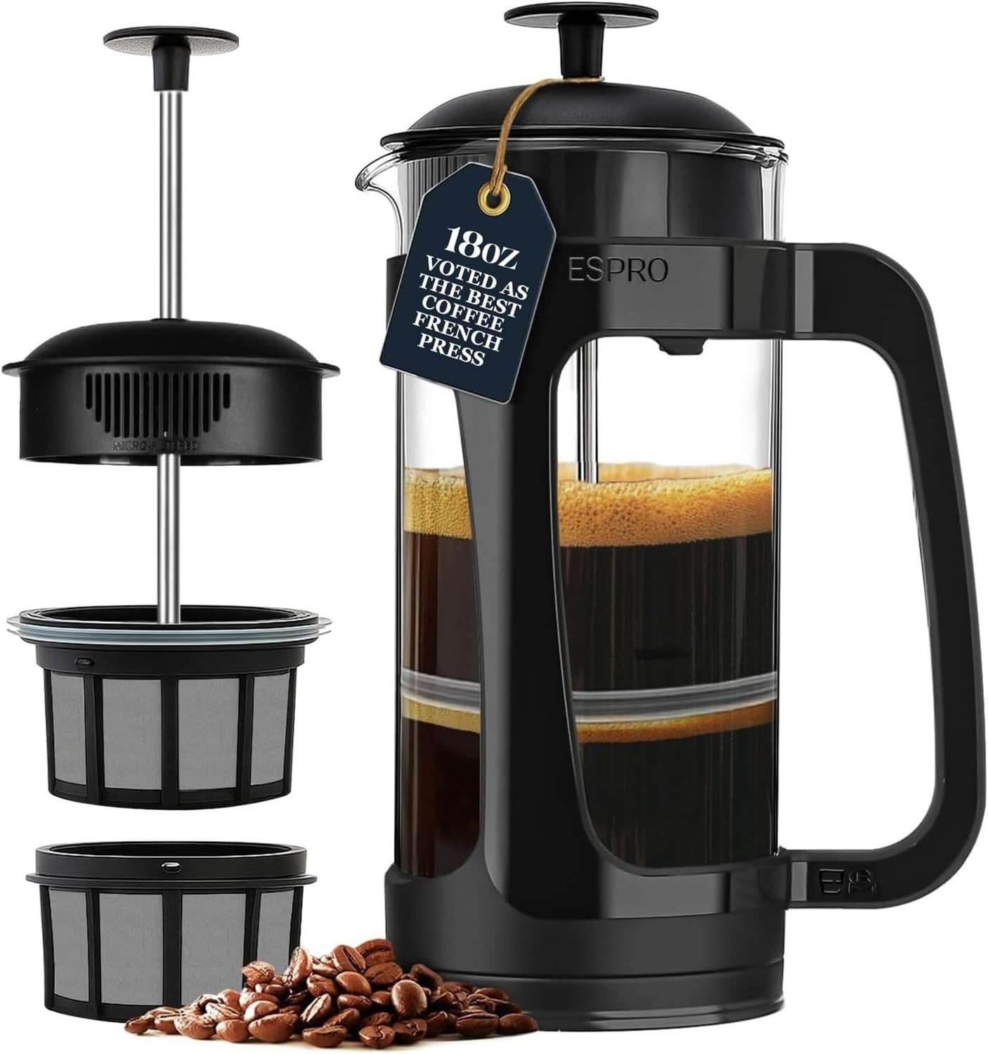 Espro P3 Glass French Press (32 oz)