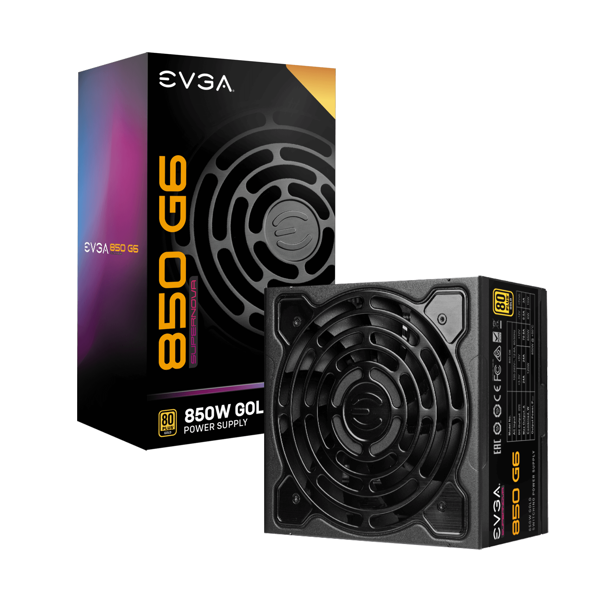 EVGA SuperNOVA 850 G6