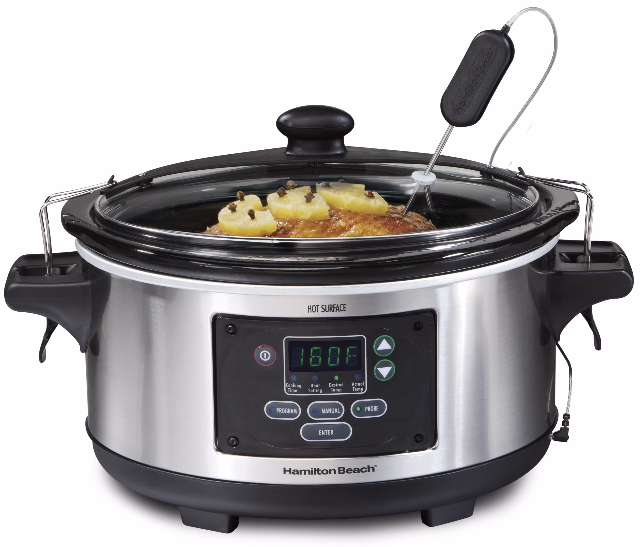 Hamilton Beach Set & Forget 6 Quart Programmable Slow Cooker