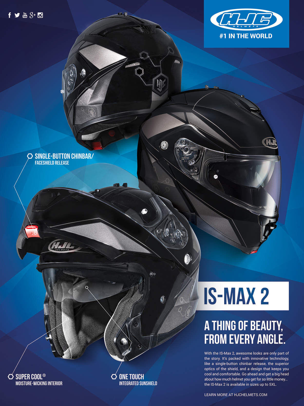 HJC IS-MAX II Modular