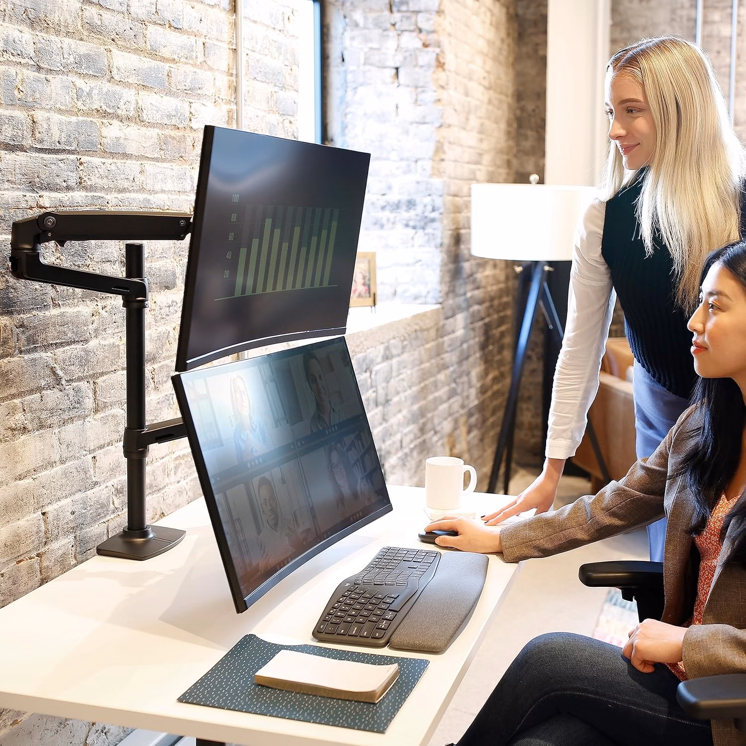 HUANUO Dual Monitor Arm