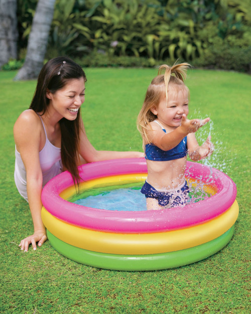 Intex Sunset Glow Inflatable Baby Pool