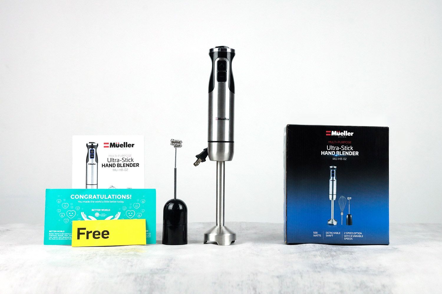 Mueller Ultra-Stick 500W 9-Speed