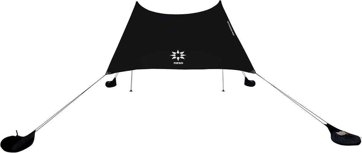 Neso Grande Portable Beach Tent Sun Shelter - Lightweight Beach Shade Canopy - E