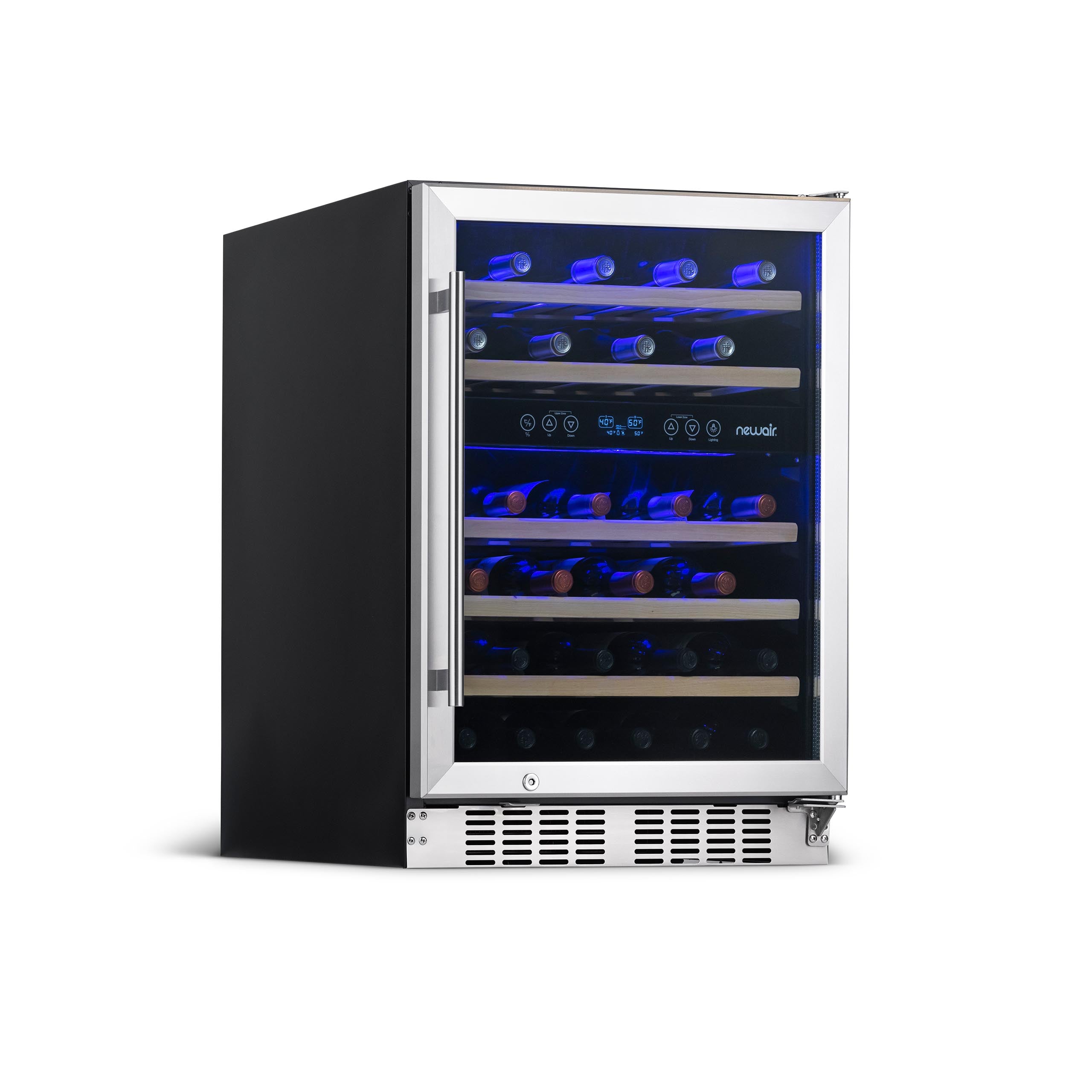 NewAir AWR-460DB 46-Bottle Dual Zone Wine Cooler