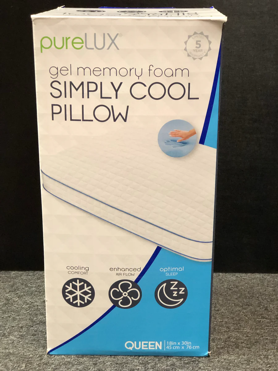 Purelux Simply Cool Memory Foam Pillow