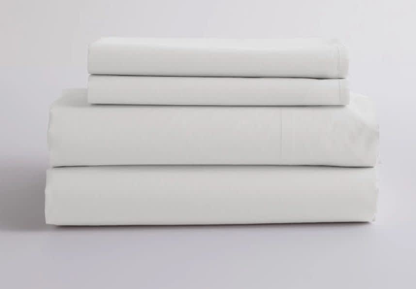 Quince Organic Percale Sheet Set