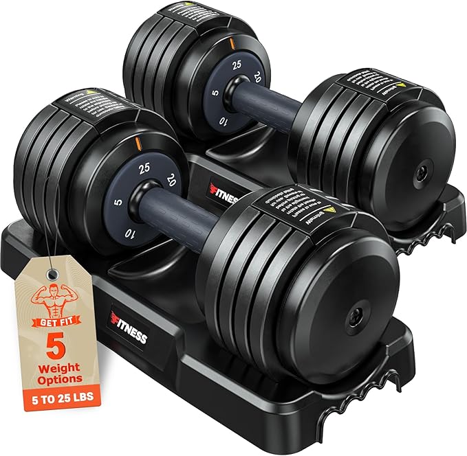 Rendpas Adjustable Dumbbells Set