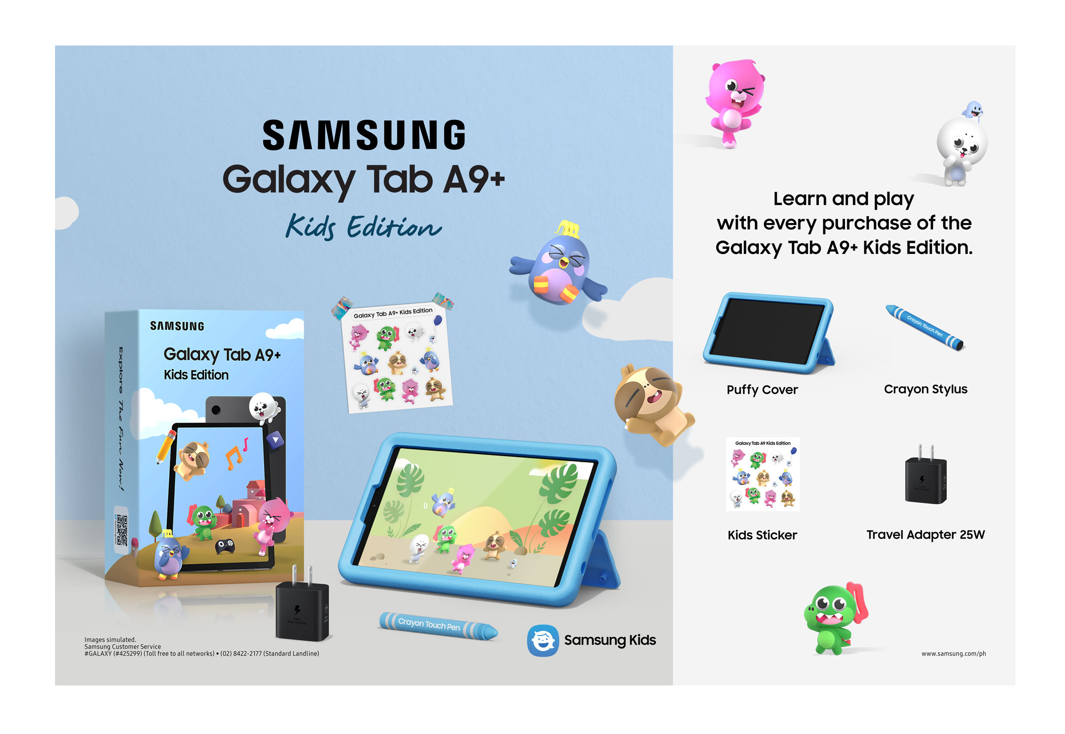 Samsung Galaxy Tab A9+ Kids Edition