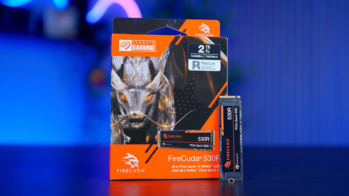 Seagate FireCuda 530R with Heatsink