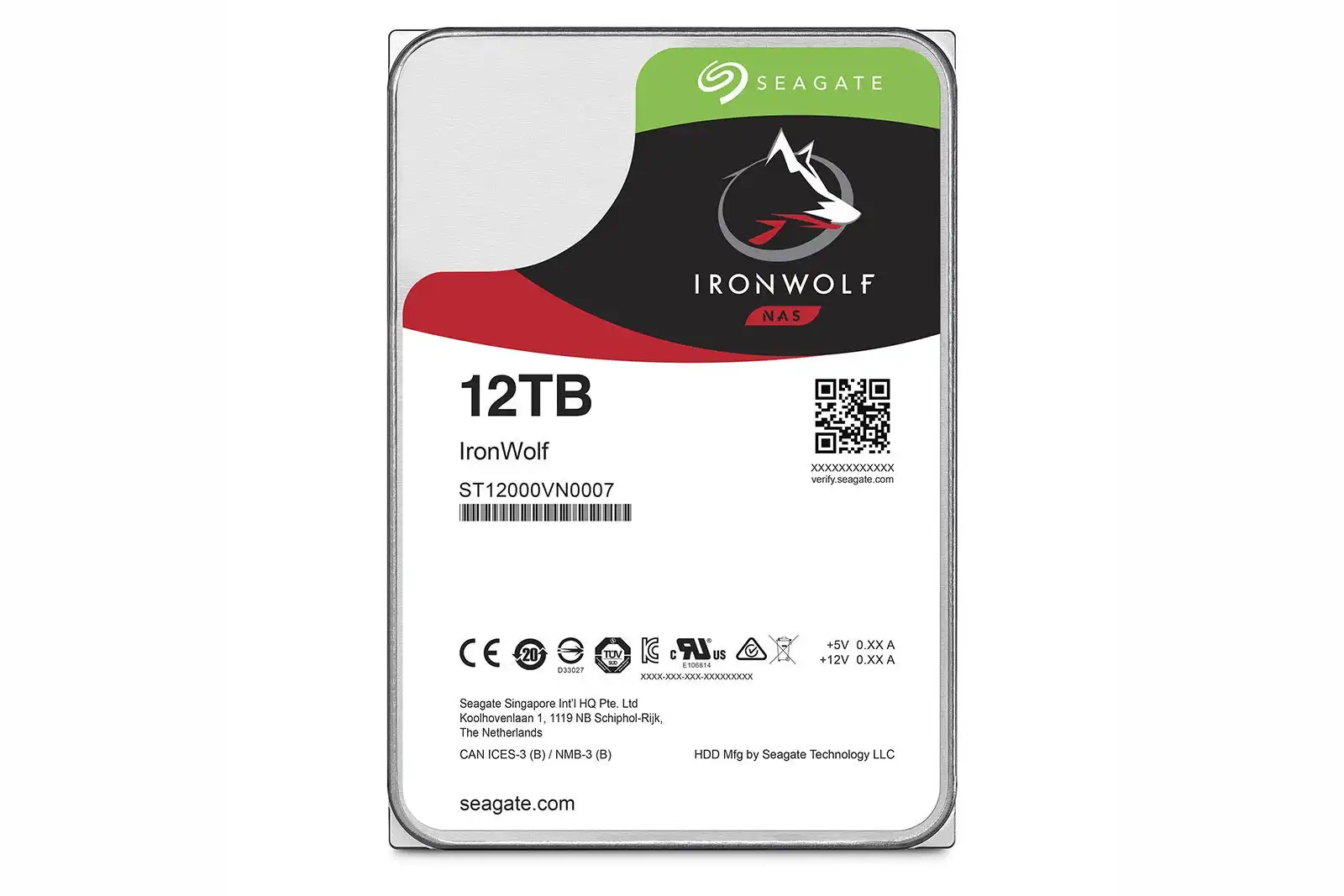 Seagate IronWolf 12TB