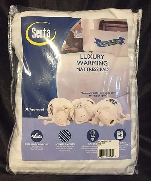 Serta Heated Mattress Pad Cal King