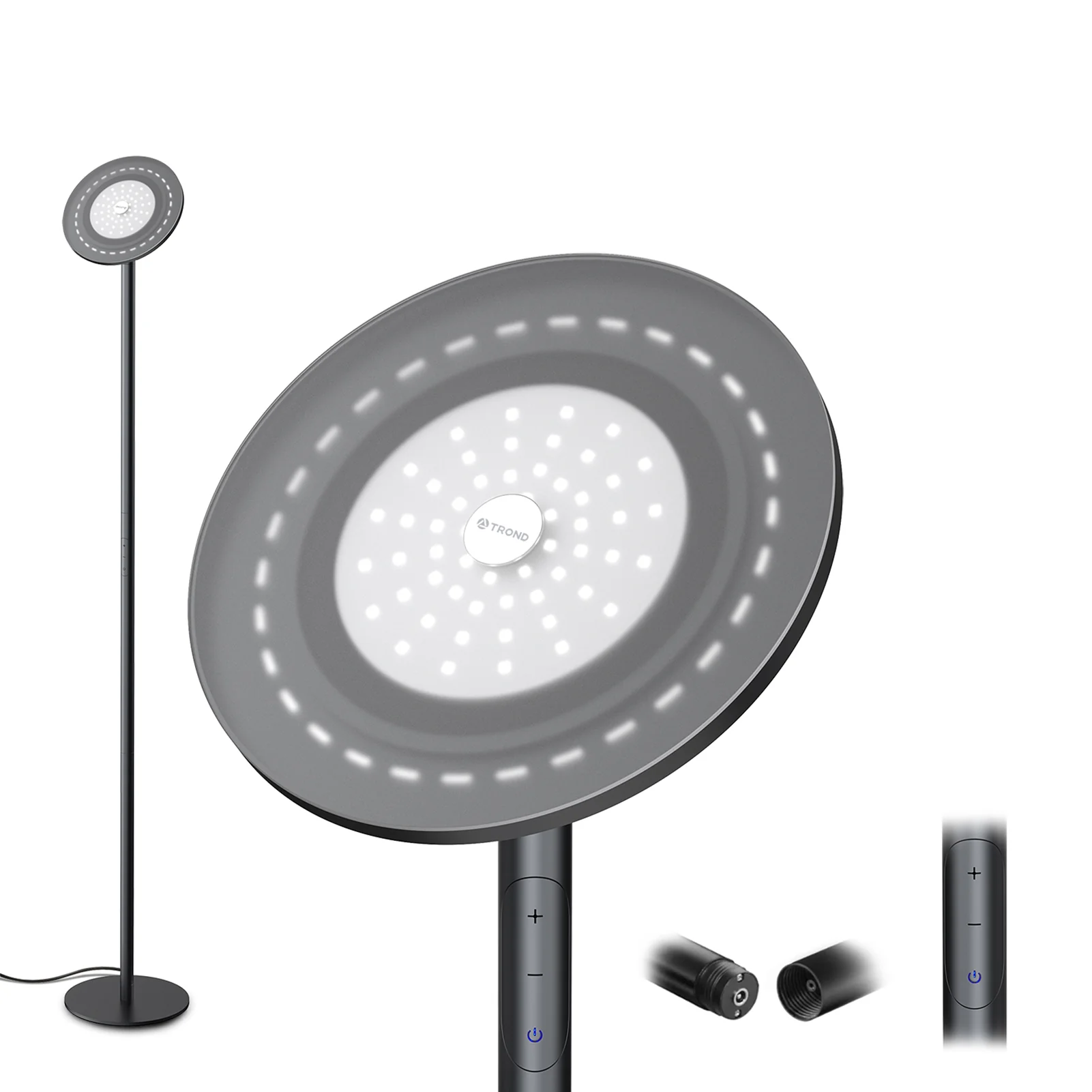 TROND LED Torchiere Floor Lamp