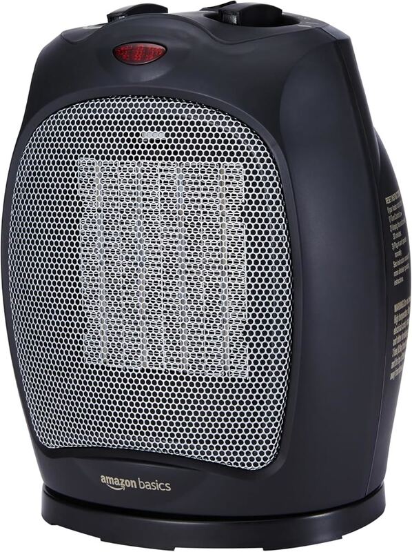 Amazon Basics 1500W Ceramic Space Heater