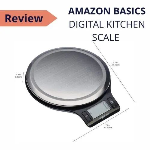 Amazon Basics Digital Kitchen Scale