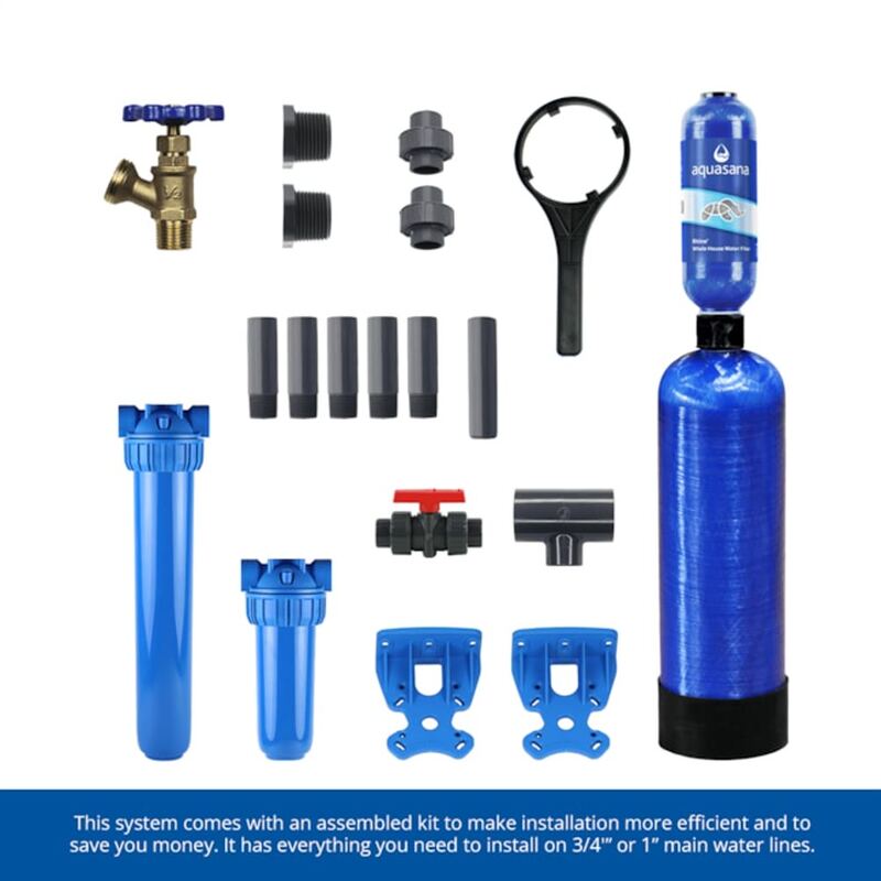 Aquasana Rhino 3-Stage Whole House Water Filter System