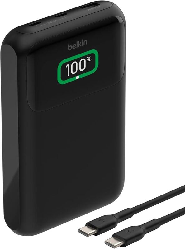 Belkin BoostCharge Pro 3-Port Laptop Power Bank 20K