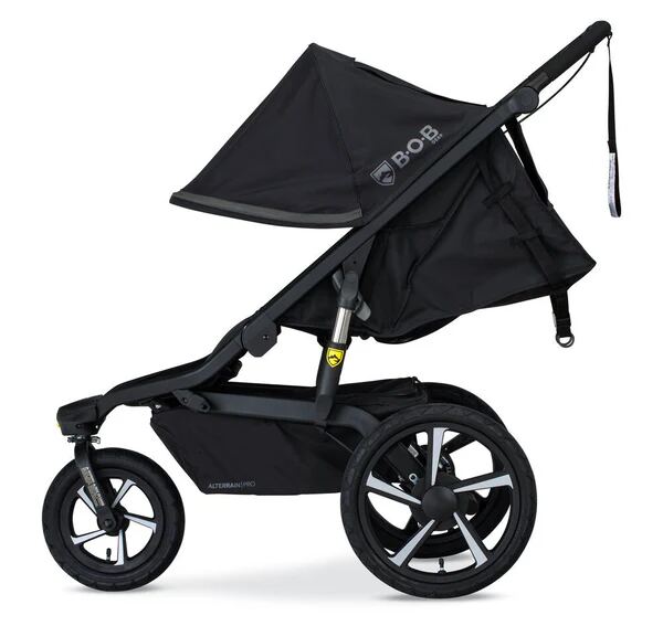 BOB Gear Alterrain Pro Jogging Stroller, All-Weather, SmoothShox Suspension, Bla