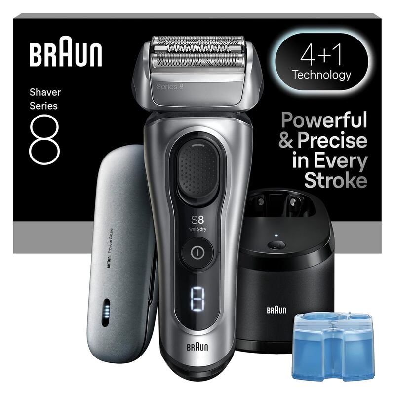 Braun Series 8 with PowerCase