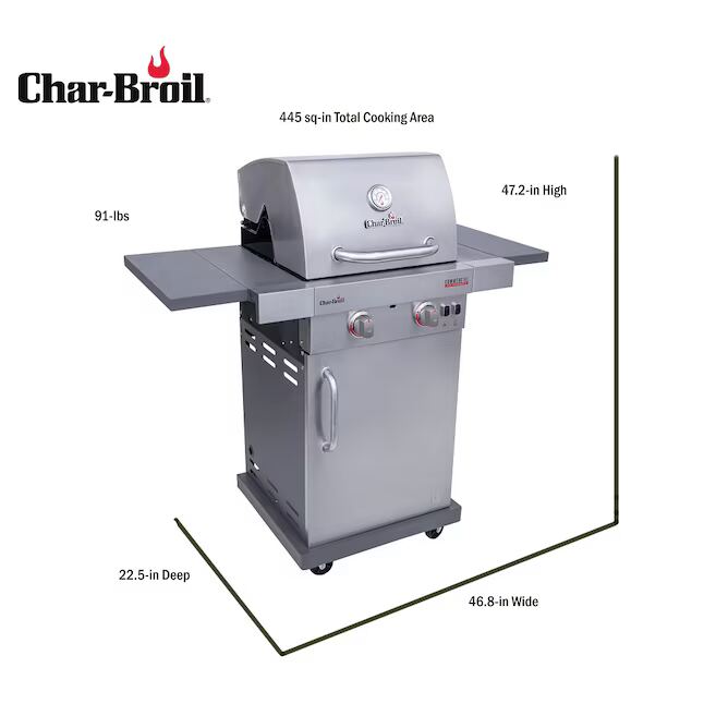 Char-Broil Signature Series Amplifire 2-Burner Gas Grill