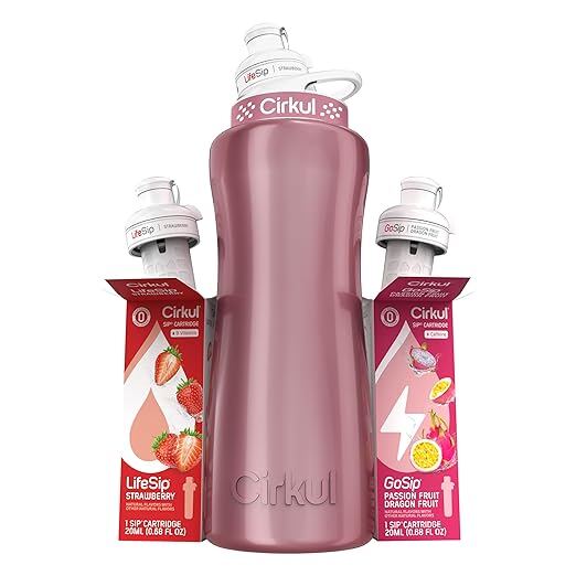 Cirkul 32oz Smart Water Bottle Starter Kit