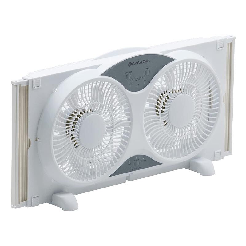 Comfort Zone CZ319WT 9" Twin Window Fan