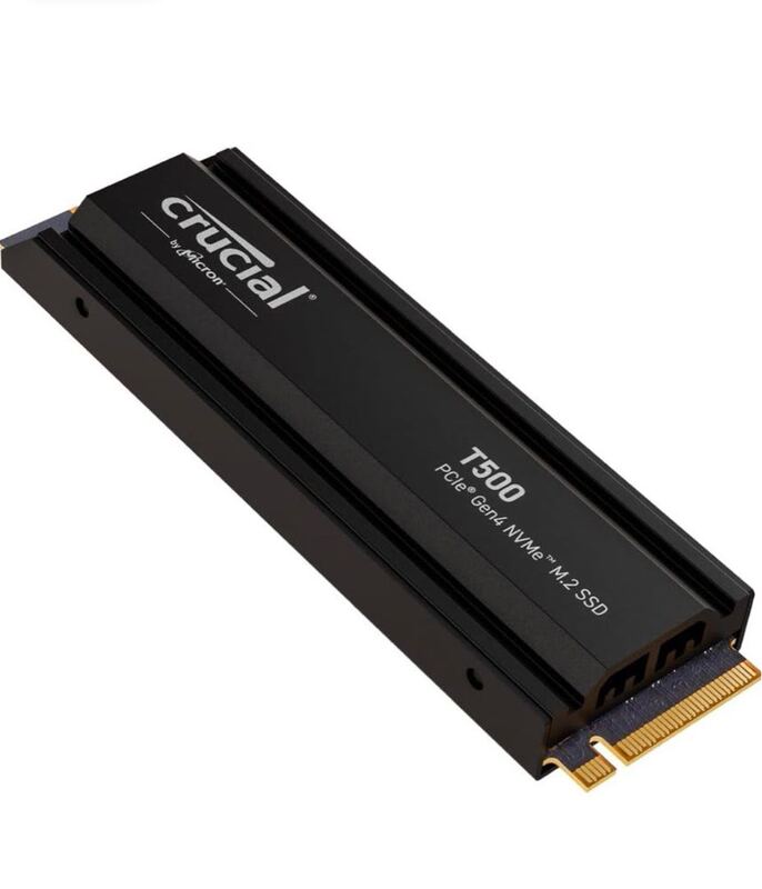 Crucial T500 with Heatsink