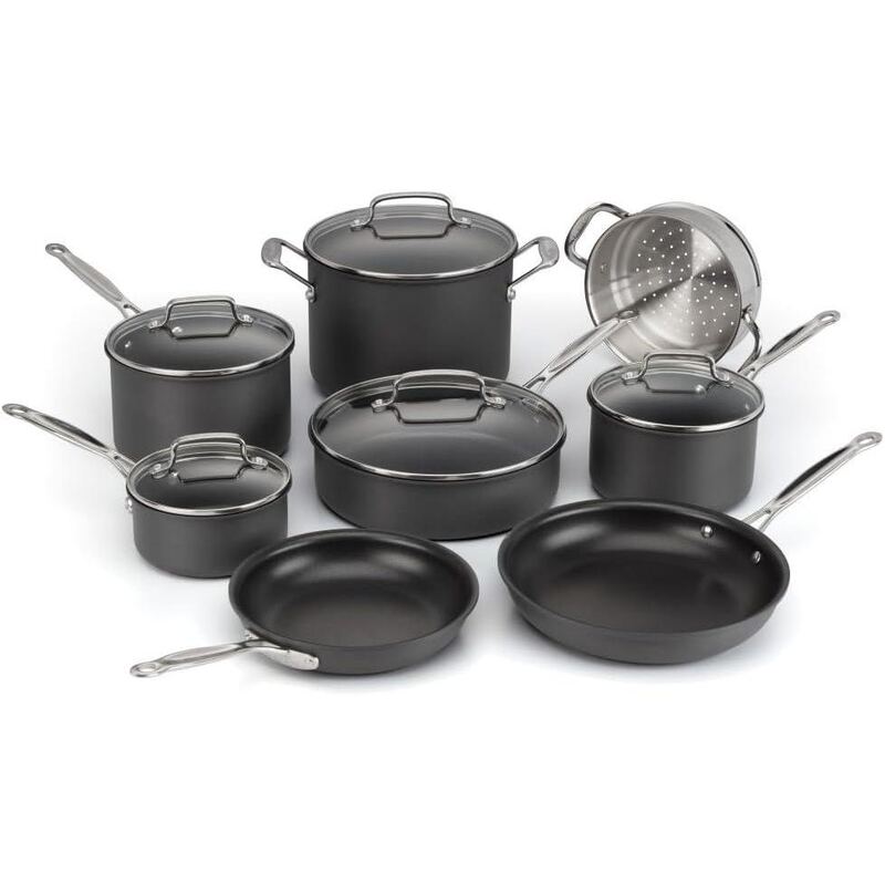 Cuisinart Chef's Classic Nonstick Hard-Anodized 11-Piece Set