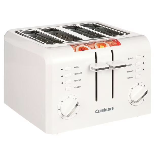 Cuisinart CPT-142 4-Slice Compact Plastic Toaster