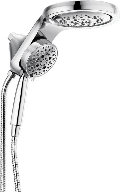 Delta Faucet HydroRain H2Okinetic Dual Shower Head