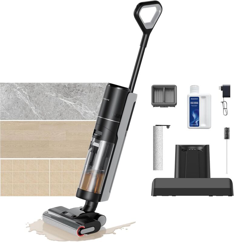 DREAME G10 Pro Wet Dry Vacuum Mop, Vacuum and Mop All in One with Auto Self-Clea