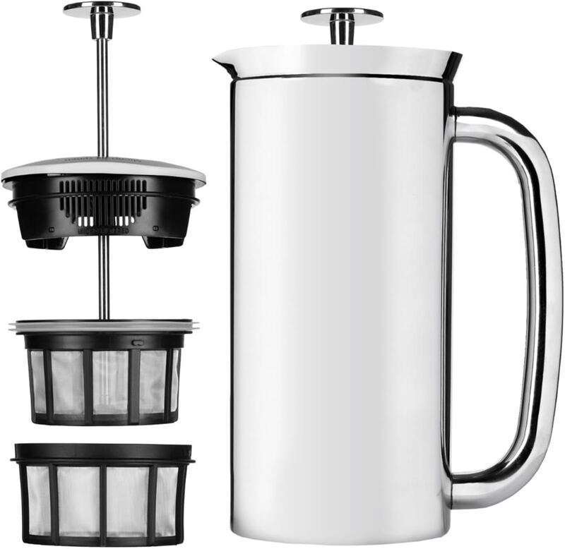 Espro P7 Double-Walled Stainless Steel French Press (32 oz)
