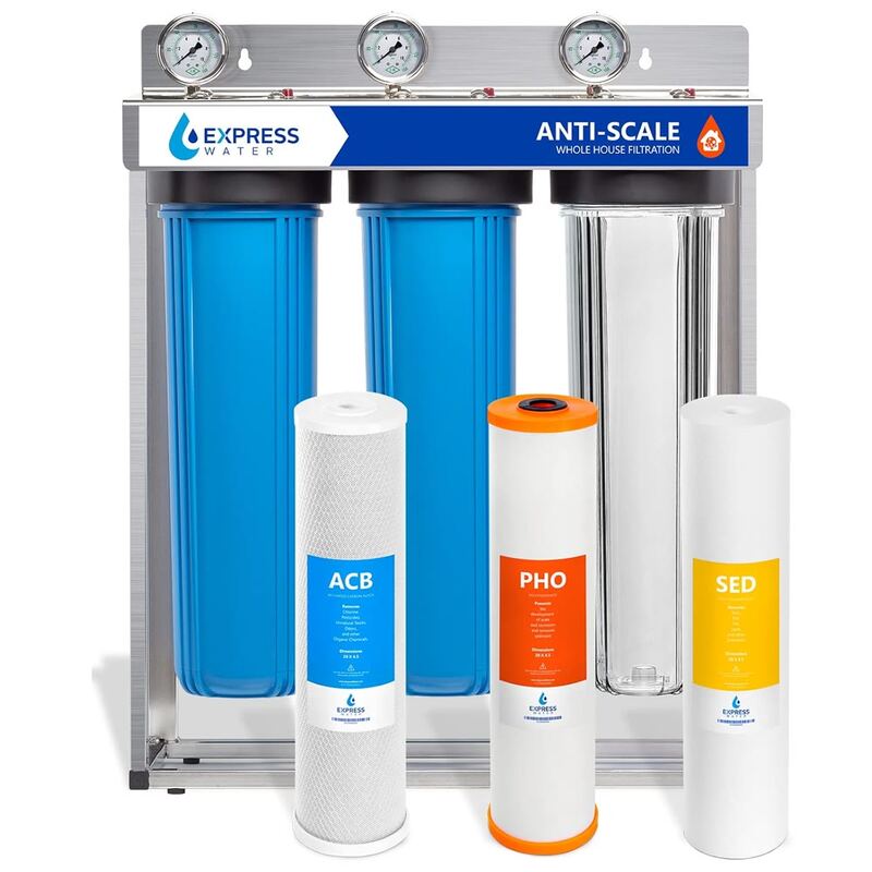 Express Water WH300SC 3-Stage Whole House Water Filter