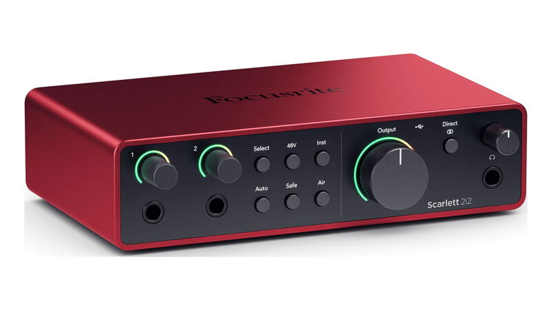 Focusrite Scarlett 2i2 4th Gen