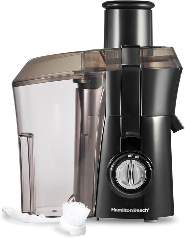 Hamilton Beach Juicer Machine, Big Mouth 3” Feed Chute for Whole Fruits and Vege