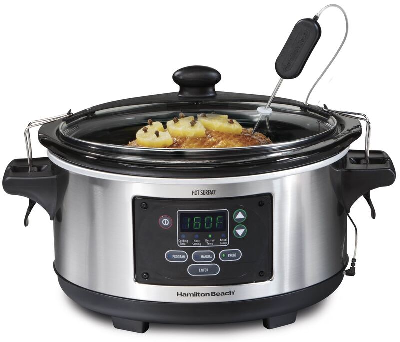 Hamilton Beach Set & Forget 6 Quart Programmable Slow Cooker