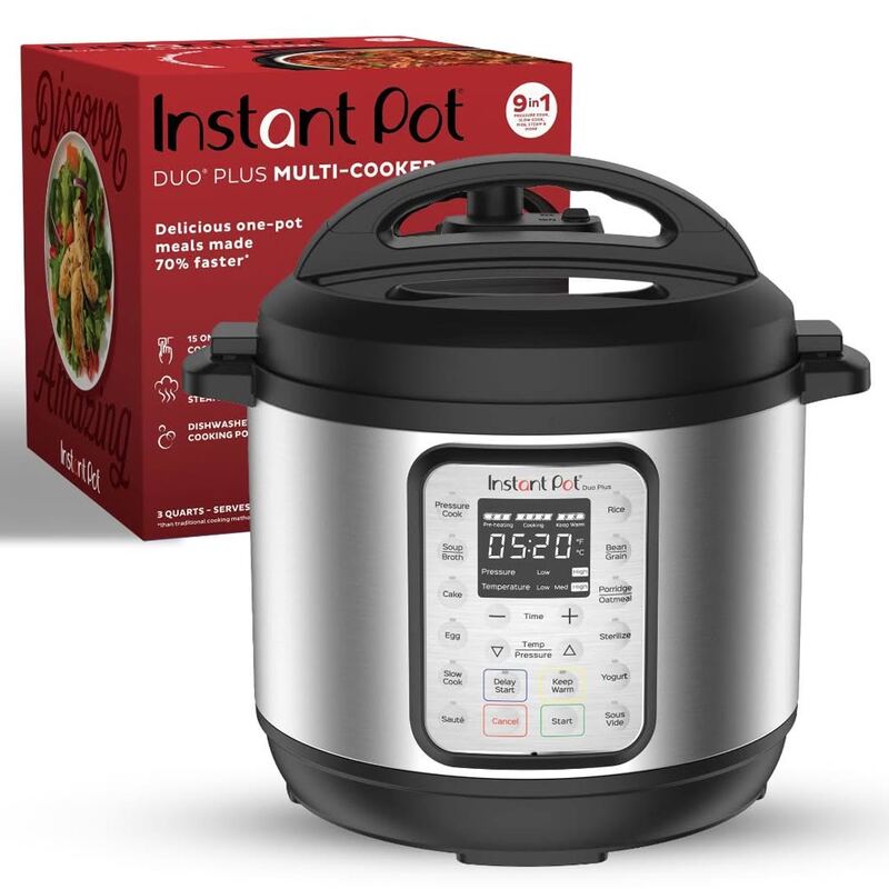 Instant Pot Duo Plus 9-in-1 Multicooker (Sous Vide Capability)
