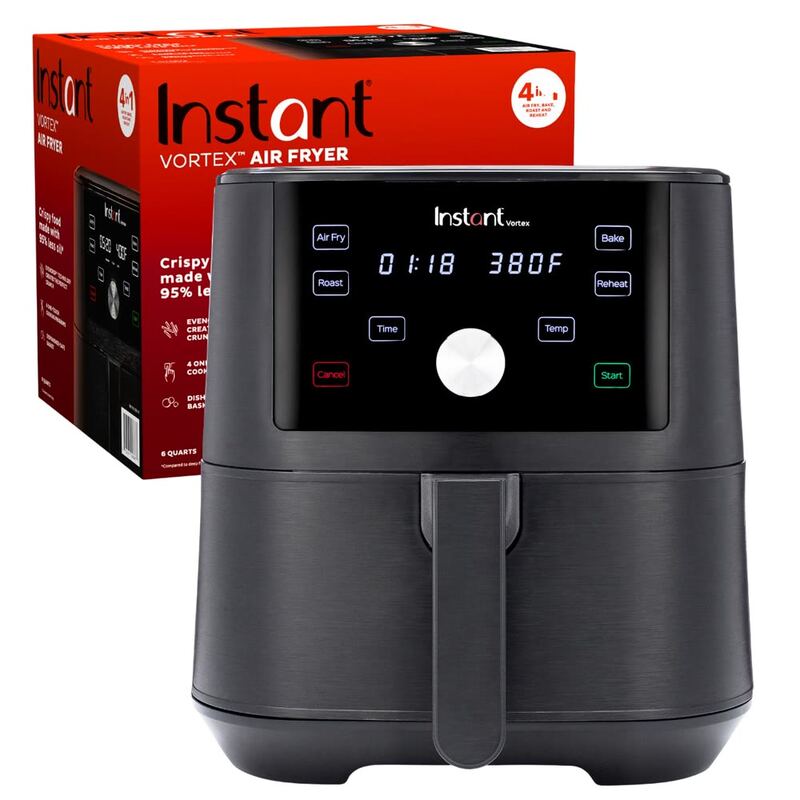 Instant Pot Vortex Plus 4QT Air Fryer, 6-in-1