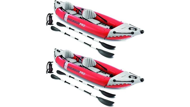 INTEX 68309EP Excursion Pro K2 Inflatable Kayak Set