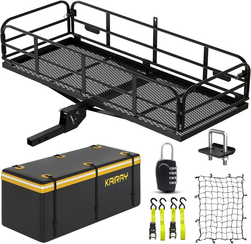 KAIRAY Hitch Mount Cargo Carrier